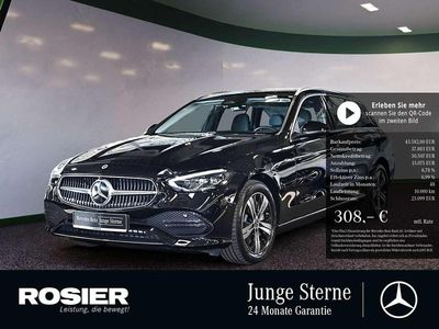 Second-hand Mercedes C300e Advanced Plus 197 CP (144 kW) 2025 Negru Break