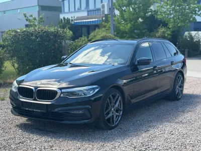 Gebraucht BMW 520 Sport Line 190 PS (139 kW) 2018 Schwarz Kombi
