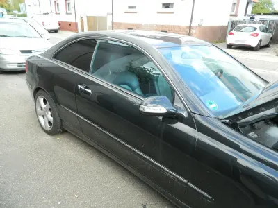 Gebraucht Mercedes CLK500 306 PS (225 kW) 2004 Schwarz Coupé