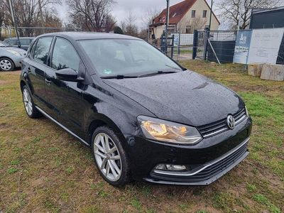 Gebraucht VW Polo Highline 90 PS (66 kW) 2014 Schwarz Kleinwagen