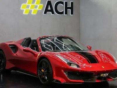 Gebraucht Ferrari 488 721 PS (530 kW) 2021 Rot Cabrio