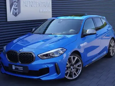 Gebraucht BMW M135 Comfort Edition 306 PS (225 kW) 2019 Misano blau metallic Kleinwagen