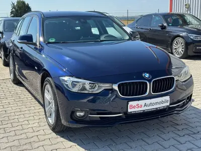 Gebraucht BMW 320 Sport Line 184 PS (135 kW) 2017 Blau Kombi