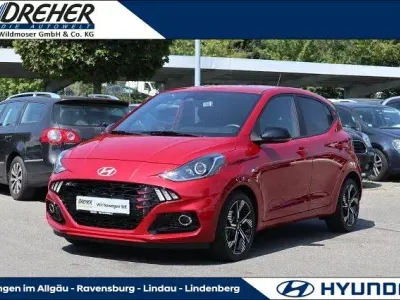 Neu Hyundai i10 N Line 90 PS (66 kW) 2025 Rot Kleinwagen