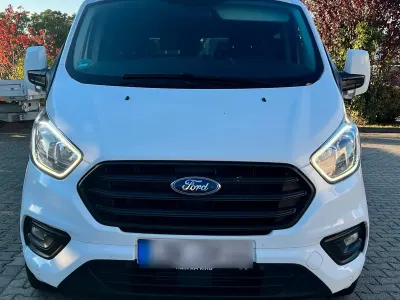 Gebraucht Ford Transit Custom 105 PS (77 kW) 2019 Weiß Van / Kleinbus