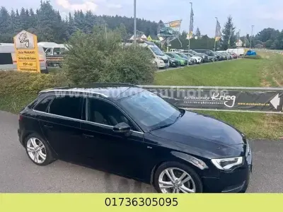 Gebraucht Audi A3 S-Line 105 PS (77 kW) 2013 Schwarz Limousine