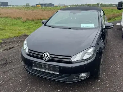 Gebraucht VW Golf Cabriolet Exclusive 140 PS (102 kW) 2012 Schwarz Cabrio