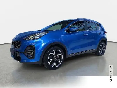 Gebraucht Kia Sportage GT-Line 177 PS (130 kW) 2020 Blau metallic SUV