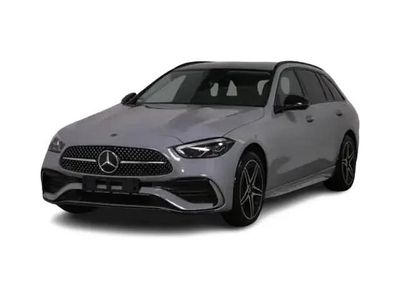 Grau Gebraucht 2024 Mercedes C300e AMG Kombi | 45.990 € (Fairer Preis)