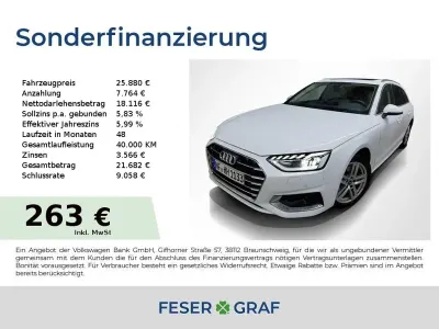 Gebraucht Audi A4 Advanced 163 PS (119 kW) 2023 Weiß Kombi