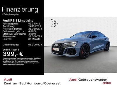 Kemoragrau metallic Gebraucht 2022 Audi RS3 Sport Limousine | 53.390 € (Fairer Preis)