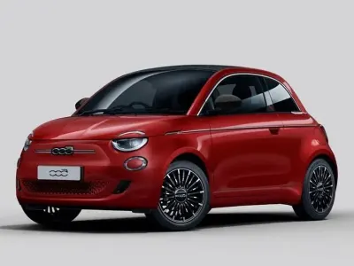 Neu Fiat 500e La Prima 86 kW (118 PS) 2026 Schwarz Cabrio