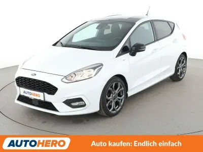 Gebraucht Ford Fiesta ST-Line 140 PS (102 kW) 2018 Weiß Kleinwagen