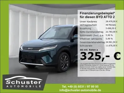Ny BYD Atto 2 Boost 212 HK (155 kW) 2026 Blå SUV