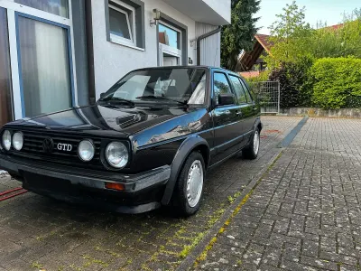 Gebraucht VW Golf III GTD 80 PS (58 kW) 1991 Schwarz Kleinwagen