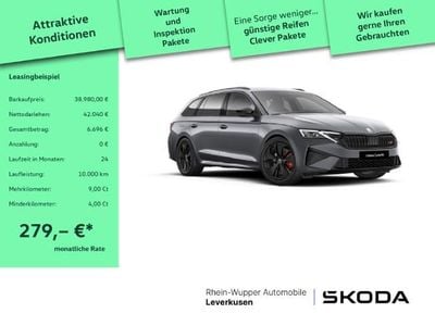 Graphitgrau Neu 2025 Skoda Octavia RS Kombi | 38.980 € (Superpreis)