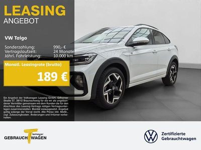 Gebraucht VW Taigo R-line 150 PS (110 kW) 2025 Weiß SUV