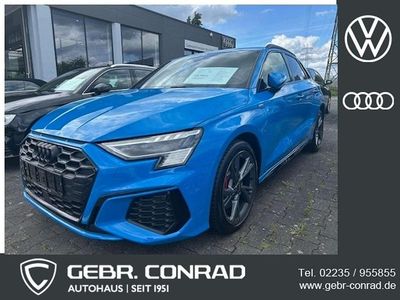 Blau Gebraucht 2022 Audi A3 Sportback e-tron S-Line Kleinwagen | 29.789 € (Fairer Preis)