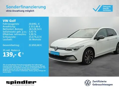 Gebraucht VW Golf VIII IQ Drive 116 PS (85 kW) 2023 Pure white Limousine