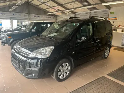 Gebraucht Citroën Berlingo 110 PS (80 kW) 2018 Schwarz Van / Kleinbus