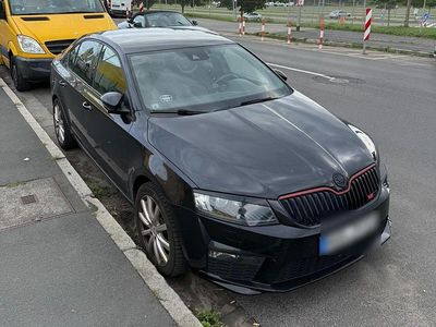 Gebraucht Skoda Octavia RS 184 PS (135 kW) 2015 Schwarz Kleinwagen