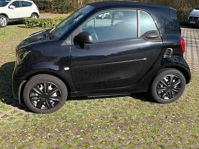 Gebraucht Smart ForTwo Coupé 60 kW (82 PS) 2021 Schwarz Kleinwagen