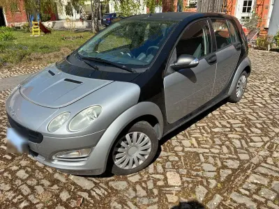 Begagnad Smart ForFour Pulse 95 HK (69 kW) 2004 Silver Halvkombi