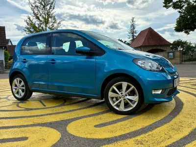Gebraucht Skoda Citigo-e IV Best of 61 kW (83 PS) 2020 Blau Kleinwagen