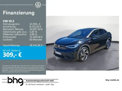 Gebraucht VW ID.5 Pro Performance 150 kW (204 PS) 2023 Schwarz SUV
