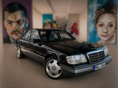 Gebraucht Mercedes E320 AMG 220 PS (161 kW) 1992 Schwarz Limousine