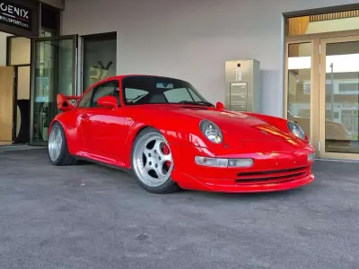 Second-hand Porsche 911 Turbo 408 CP (300 kW) 1994 Roșu Coupe