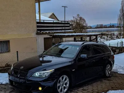 Gebraucht BMW 525 M Sport 197 PS (144 kW) 2008 Schwarz Kombi