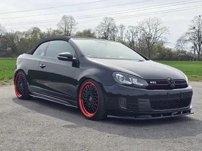 Gebraucht VW Golf Cabriolet GTI 211 PS (155 kW) 2013 Schwarz Cabrio