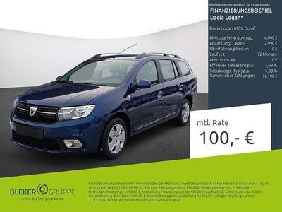 Gebraucht Dacia Logan Comfort 73 PS (53 kW) 2019 Blau Limousine