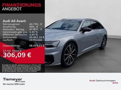 Silber Gebraucht 2024 Audi A6 S-Line Kombi | 44.790 € (Superpreis)