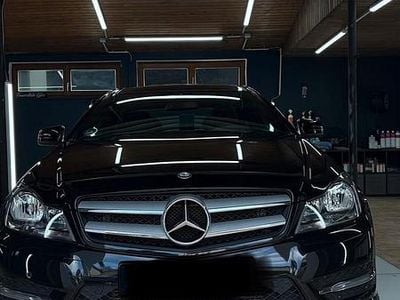 Usata Mercedes C180 156 CV (114 kW) 2014 Nero Coupé