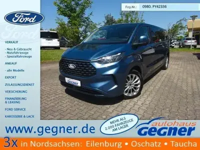 Gebraucht Ford Tourneo Custom Titanium 170 PS (125 kW) 2024 Chrome blue Van