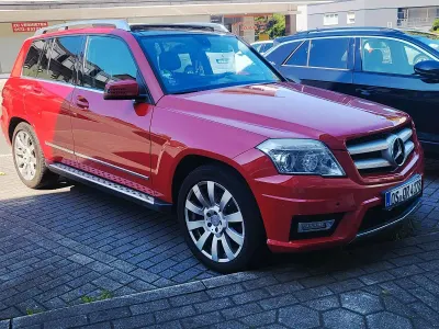 Używany Mercedes GLK350 231 KM (169 kW) 2011 Czerwony SUV