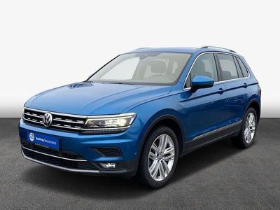 gebraucht VW Tiguan 2.0 TDI DSG 4Motion Highline AHK LED NAVI