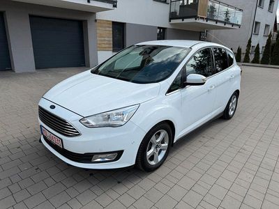 Gebraucht Ford C-MAX Titanium 125 PS (91 kW) 2015 Frozen white Van / Kleinbus