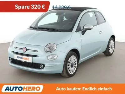 Gebraucht Fiat 500C Dolcevita 69 PS (50 kW) 2023 Blau Cabrio