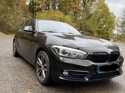 Schwarz Gebraucht 2018 BMW 116 Sport Line Kleinwagen | 15.500 € (Teuer)