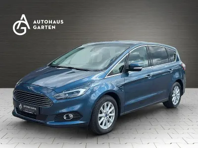 Gebraucht Ford S-MAX Titanium 190 PS (139 kW) 2019 Blau Van / Kleinbus