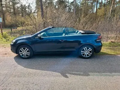 Occasion VW Golf Cabriolet 105 ch (77 kW) 2012 Bleue Cabriolet