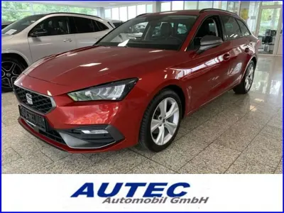 Brugt Seat Leon Beats 150 HK (110 kW) 2022 Rød Stationcar