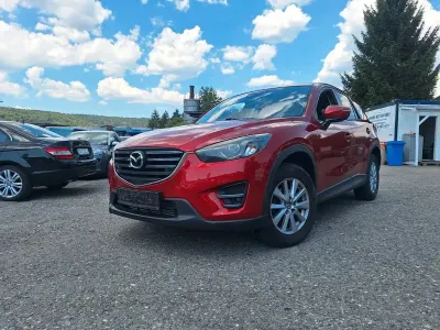 Gebraucht Mazda CX-5 Exclusive-Line 150 PS (110 kW) 2016 Rot SUV