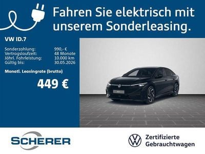 Gebraucht VW ID.7 Pro 210 kW (286 PS) 2025 Grenadillschwarz metallic (metallic) Limousine