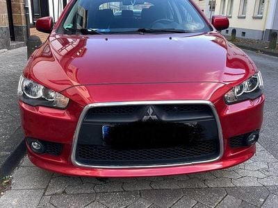 Usata Mitsubishi Lancer 143 CV (105 kW) 2009 Rosso Berlina