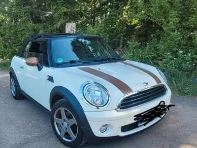 Gebraucht Mini One Cabriolet 98 PS (72 kW) 2010 Weiß Cabrio