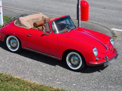Occasion Porsche 356 75 PK (55 kW) 1980 Rood Cabriolet